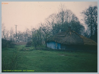Stare Miasto w Dobczycach - dom Zapalskiego [fot. Piotr Gofroń 1975 r.]