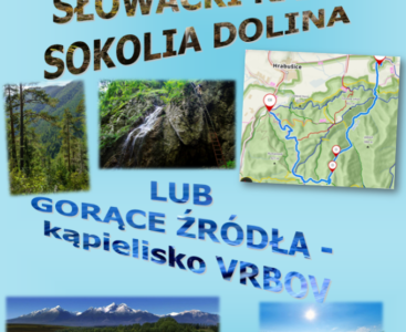 Wycieczka Słowacki RAJ – Sokolia Dolina